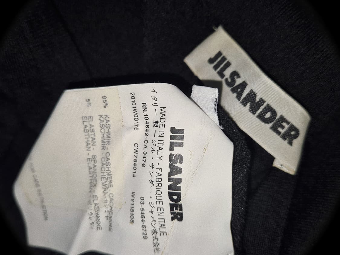 Jil Sander cashmere diagonal knit top 상품이미지2