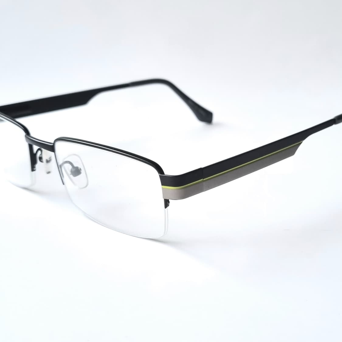 데드스탁 빈티지 반무테사각 안경테 445 상품이미지1