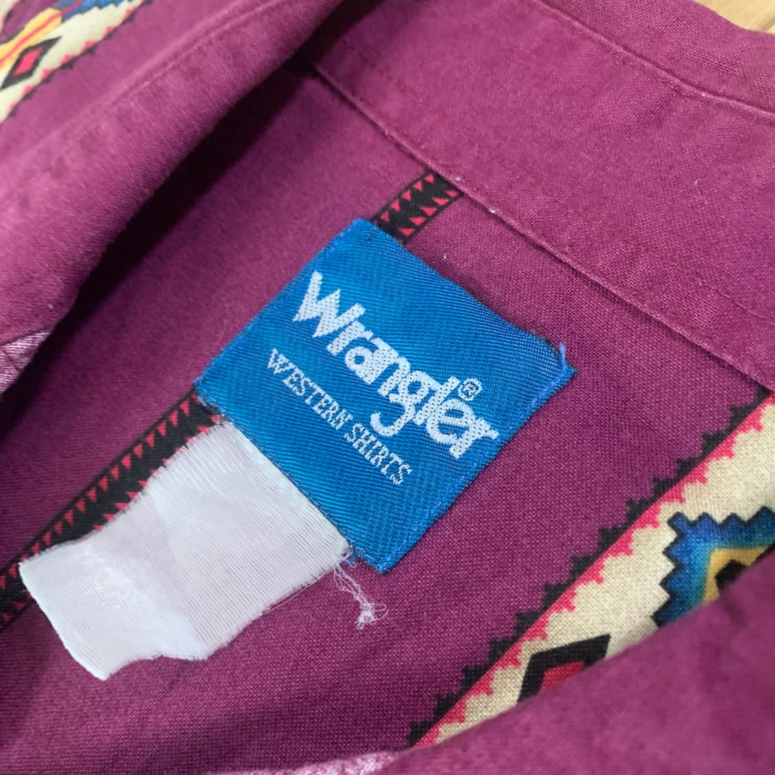 100)Wrangler 랭글러 나바호 웨스턴 셔츠 상품이미지3