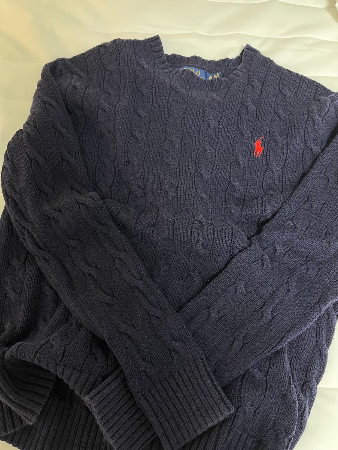 폴로 케이블 니트 상품이미지1