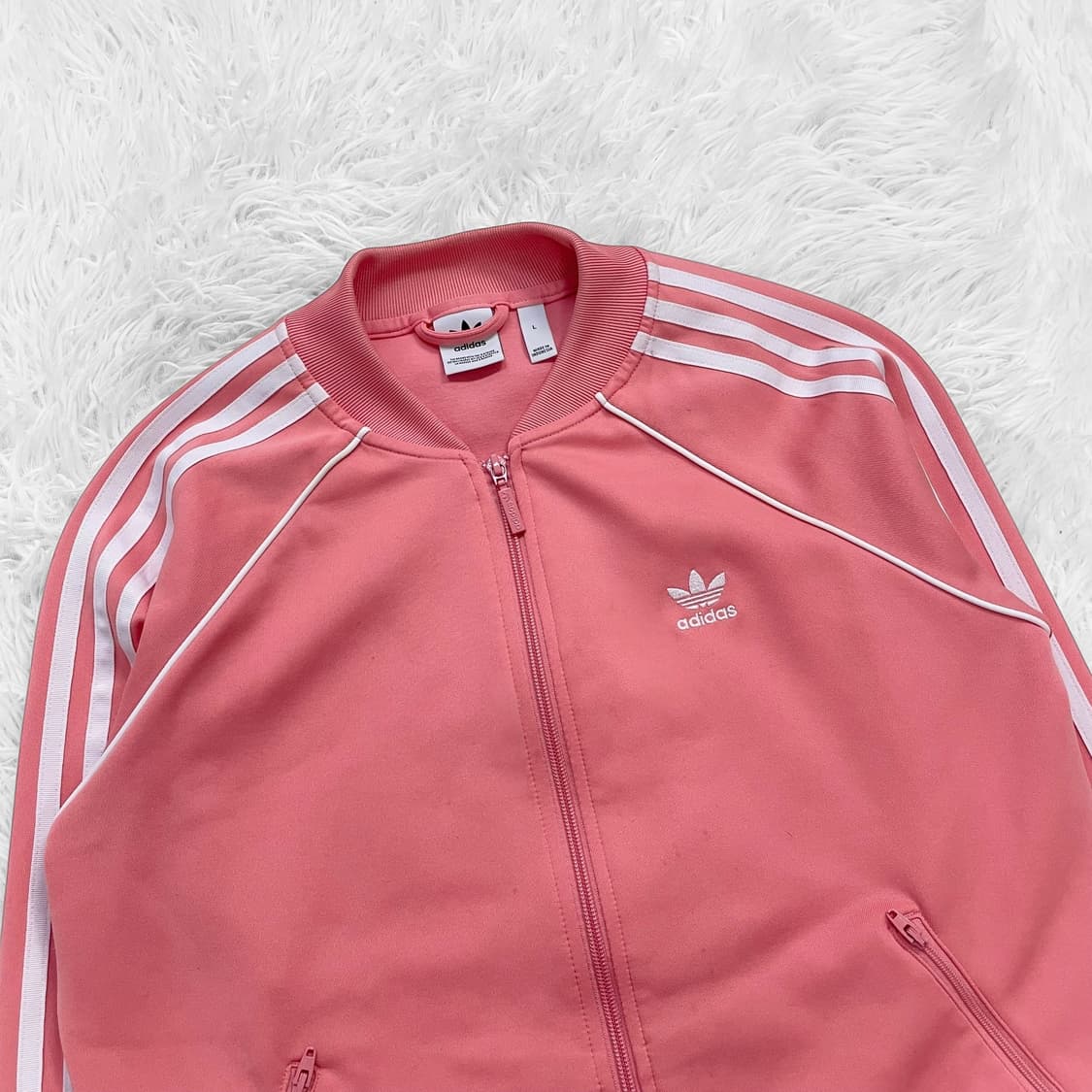 아디다스 슈퍼스타 트랙탑 져지 핑크 상품이미지3
