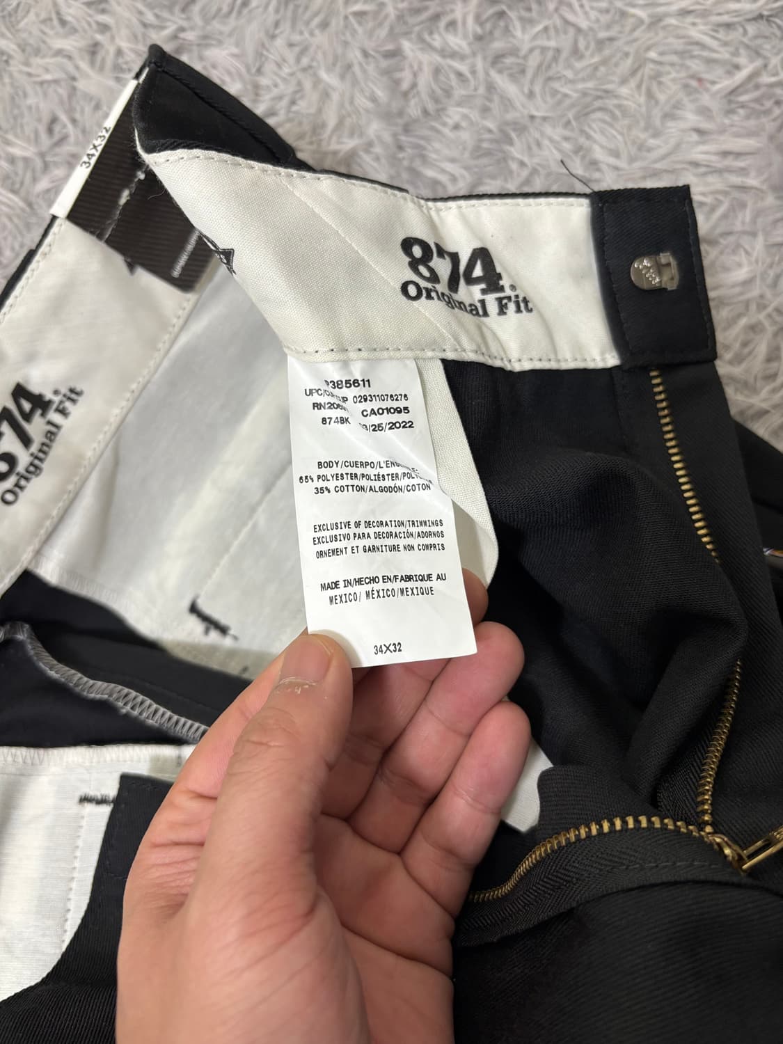 디키즈 블랙 오리지날 874 상품이미지4