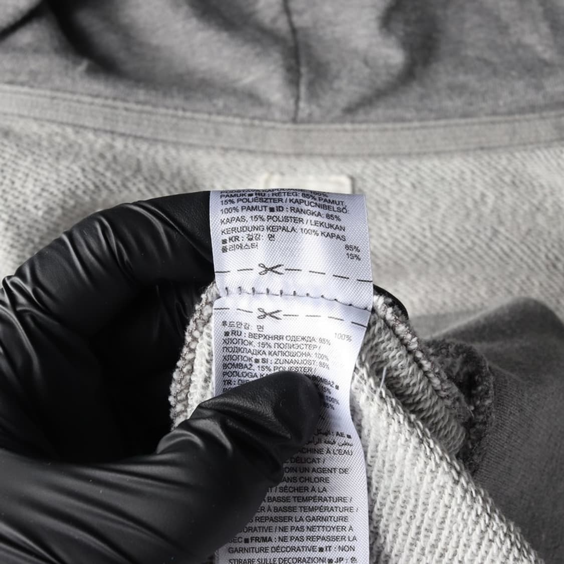 GAP 성조기 아치로고 기모 후드 집업 그레이 XXL 14-16 상품이미지7