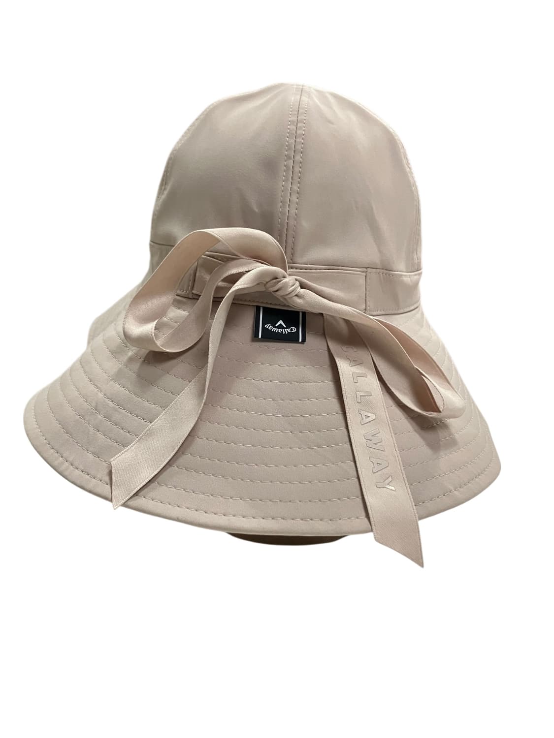 캘러웨이 리본 버킷 모자 베이지 M 상품이미지3