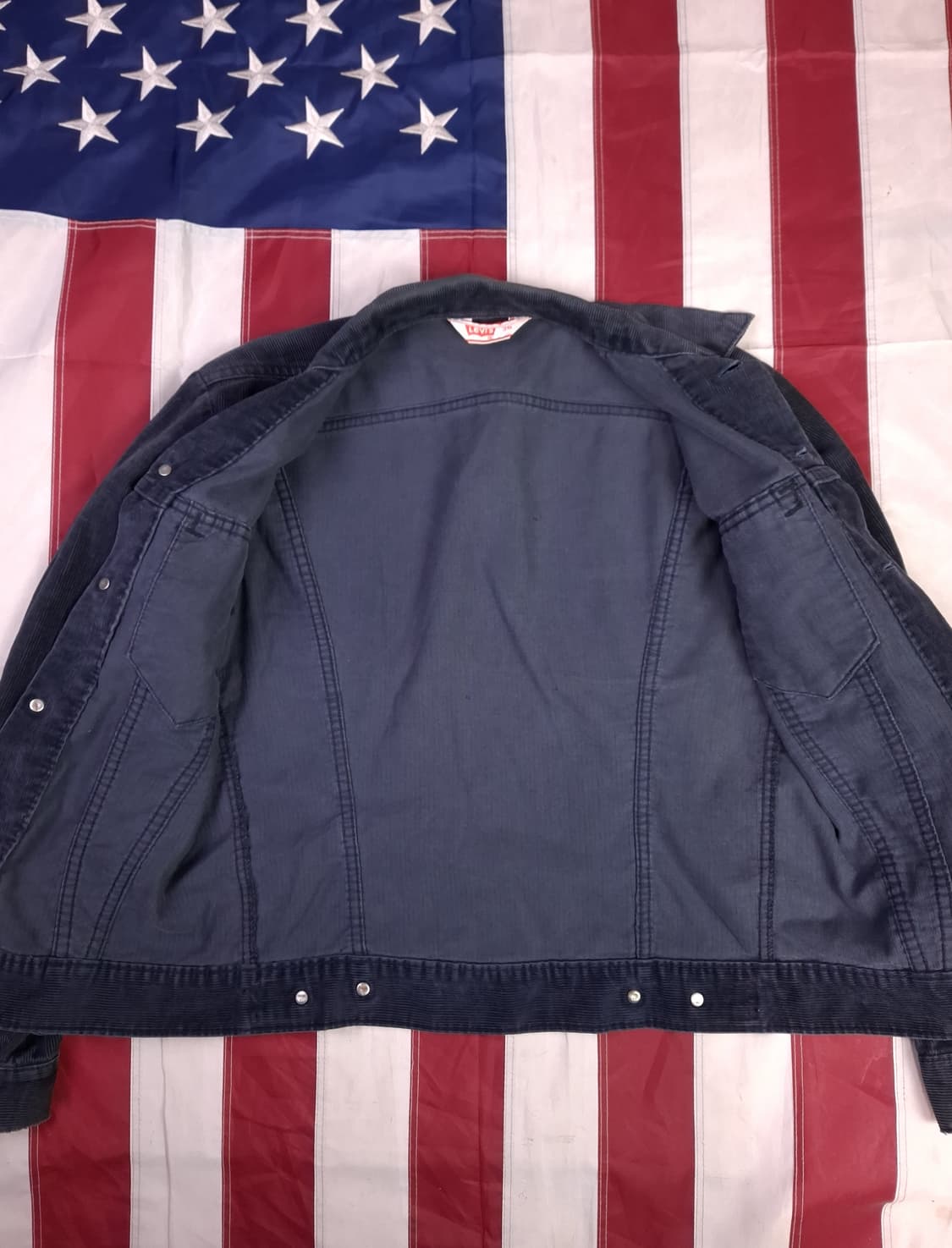 오리지날 미국제조 80's 리바이스 코듀로이 트러커자켓 상품이미지8