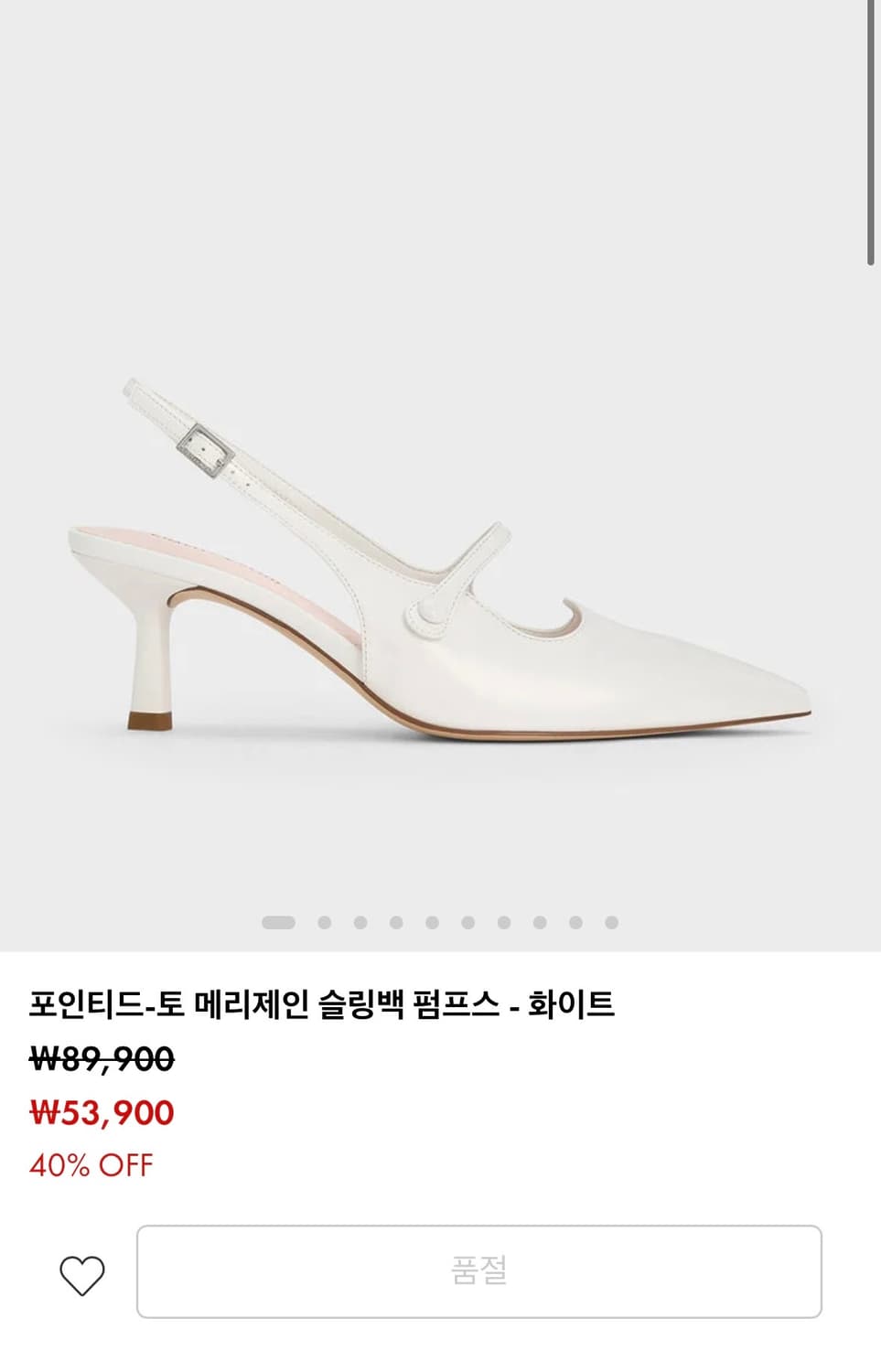 메리제인펌프스(새상품) 상품이미지4