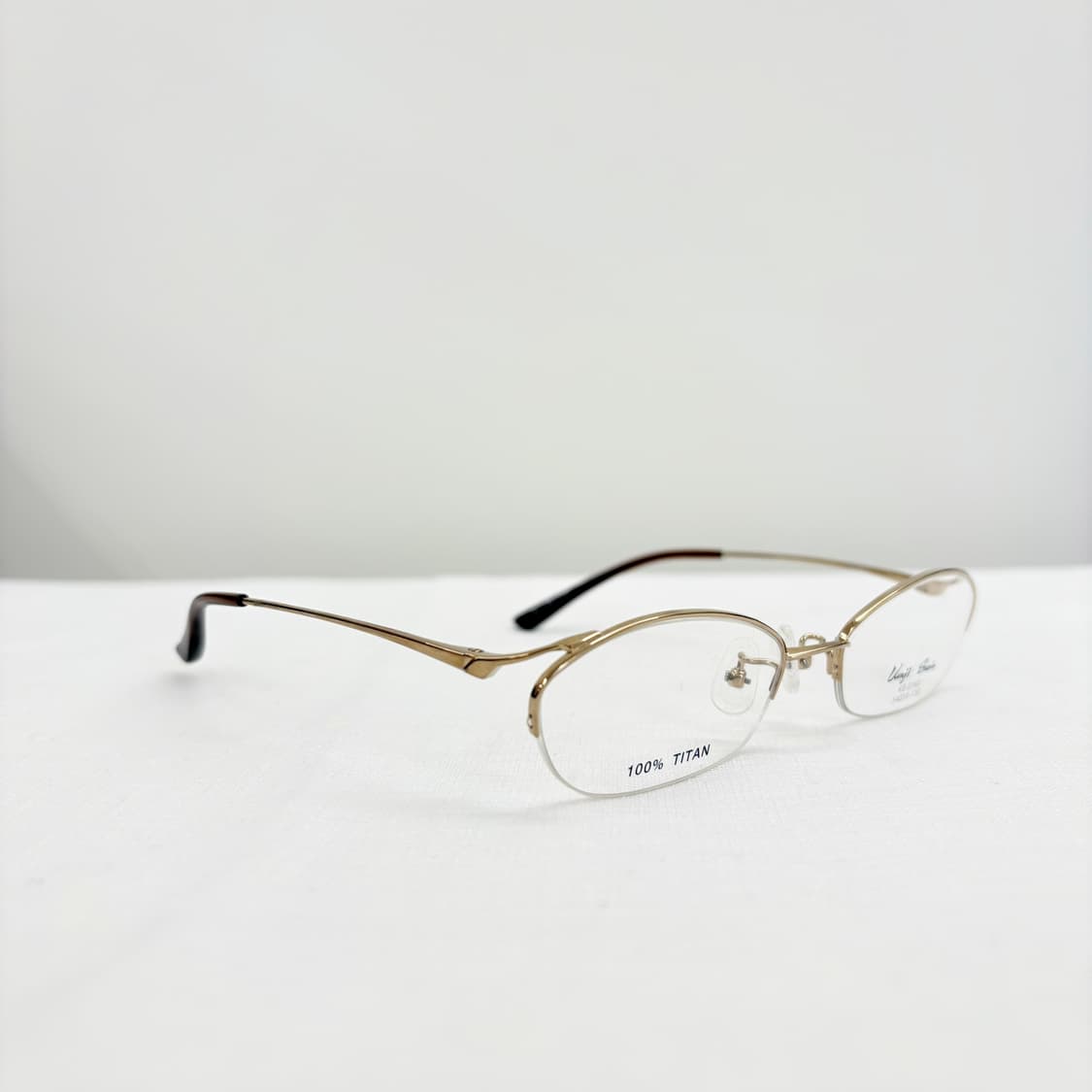 KENJI SUDO 골드 티타늄 빈티지 반무테 상품이미지3