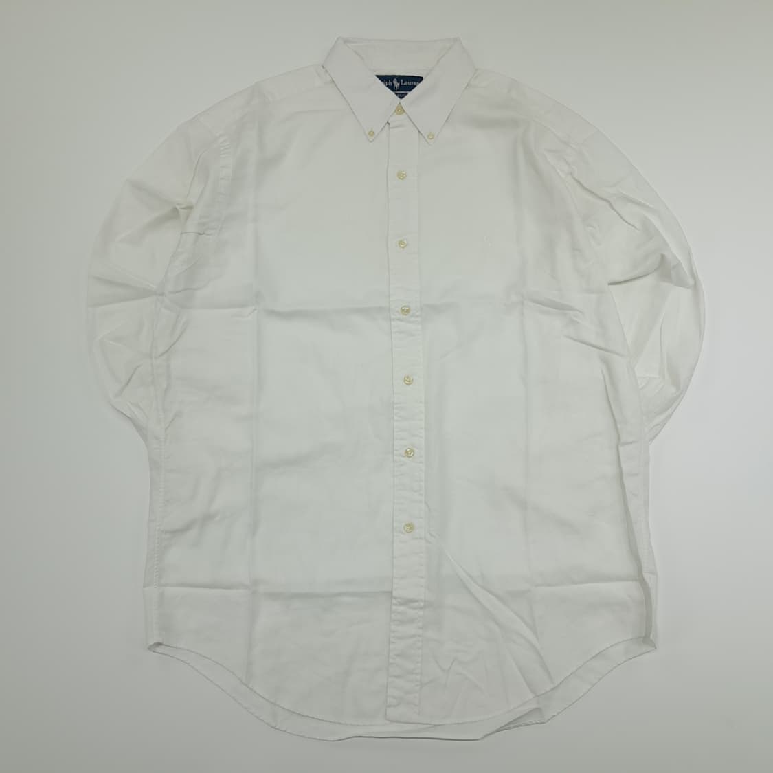 CN805 2XL 폴로 랄프로렌 화이트 긴팔 셔츠 남방 상품이미지1