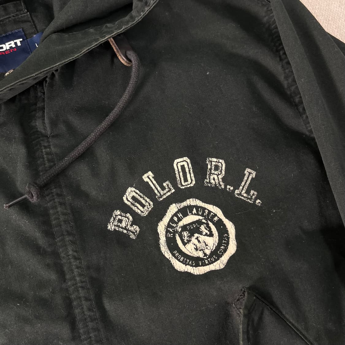 105 폴로랄프로렌 90s 스포츠 피쉬테일 야상 자켓 상품이미지3