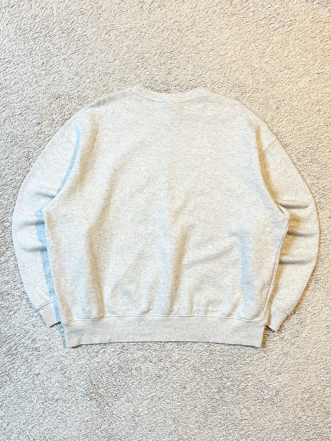 트레셔 THRASHER 플레임 로고 맨투맨 오트밀 상품이미지3