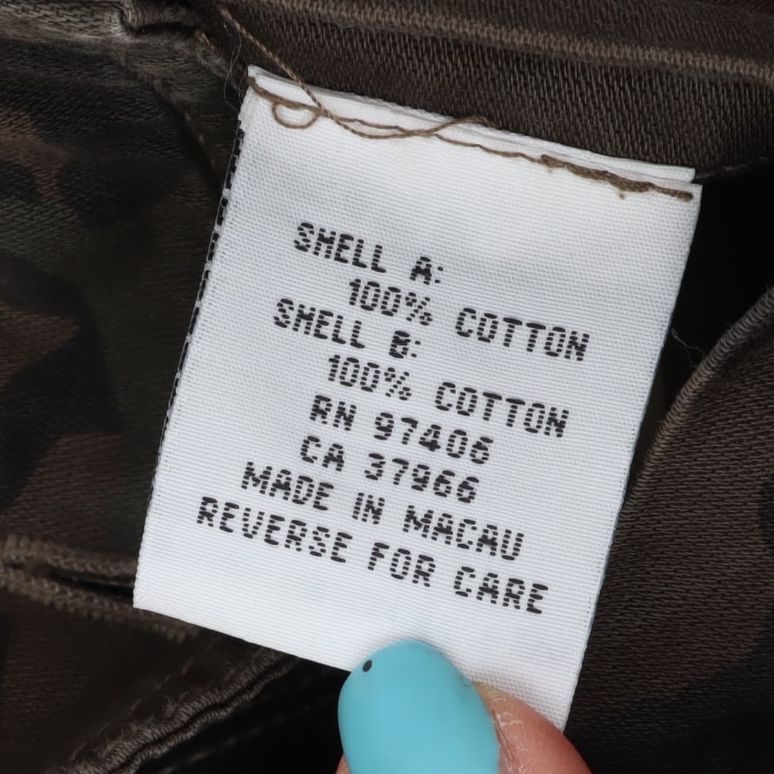 트리플 파이브 소울 리버시블 카모 바이커 자켓 상품이미지10