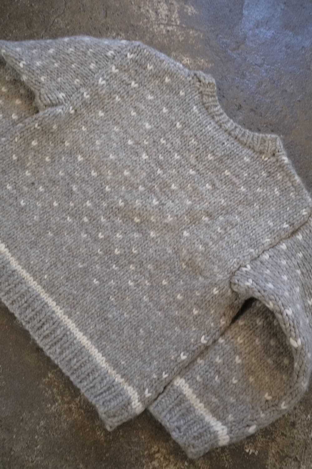 [JPN] 빈티지 오버핏 헤비울 니트 상품이미지5