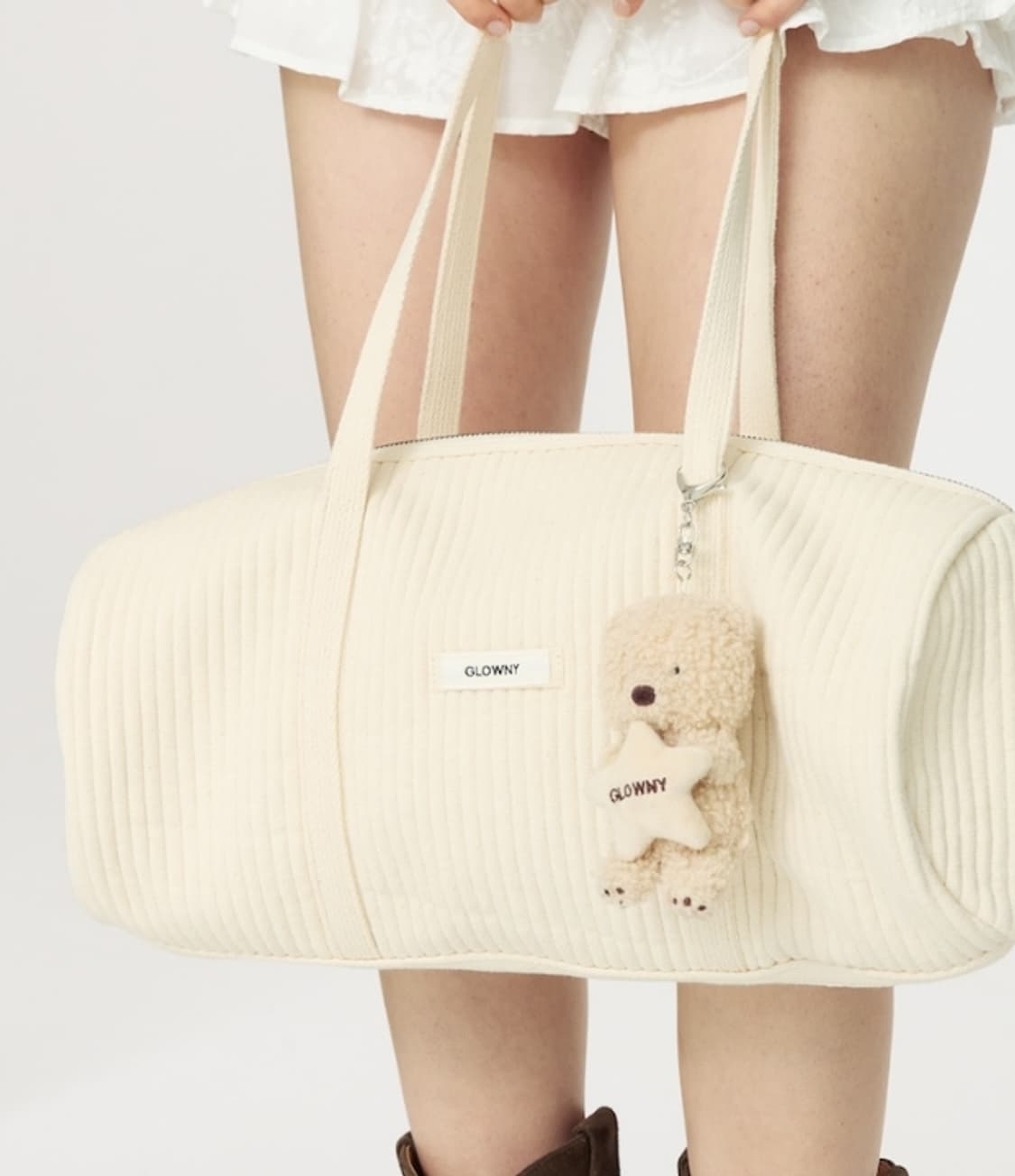 HUG ME TEDDY KEYRING (BEIGE) 상품이미지4