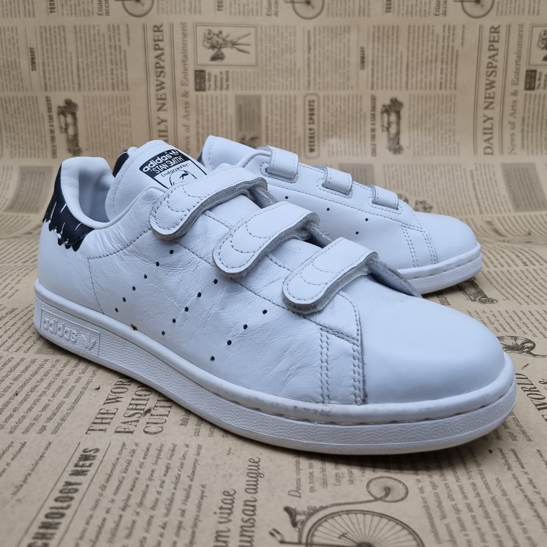 아디다스 스탠스미스 벨크로 스니커즈 240 상품이미지1