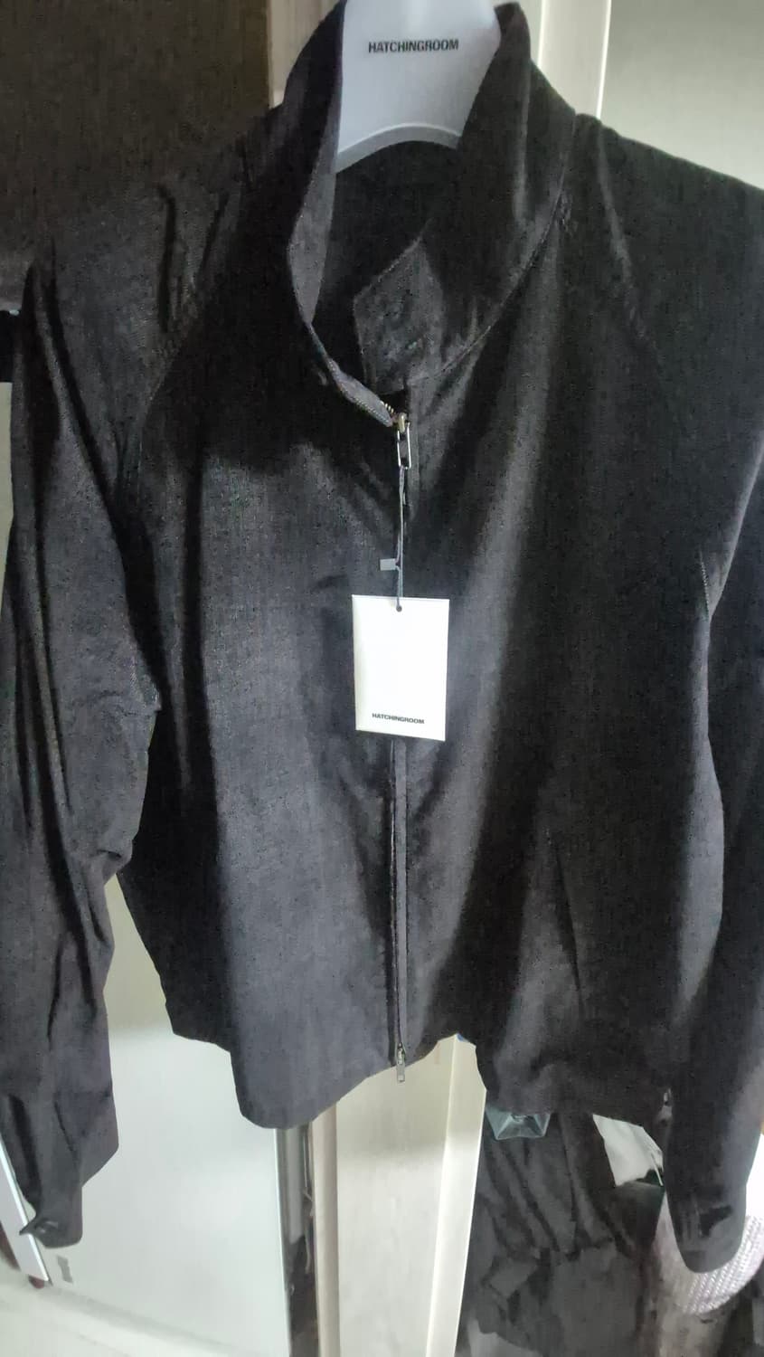 해칭룸 해링턴 코듀로이 섀도우 자켓 블랙 상품이미지2