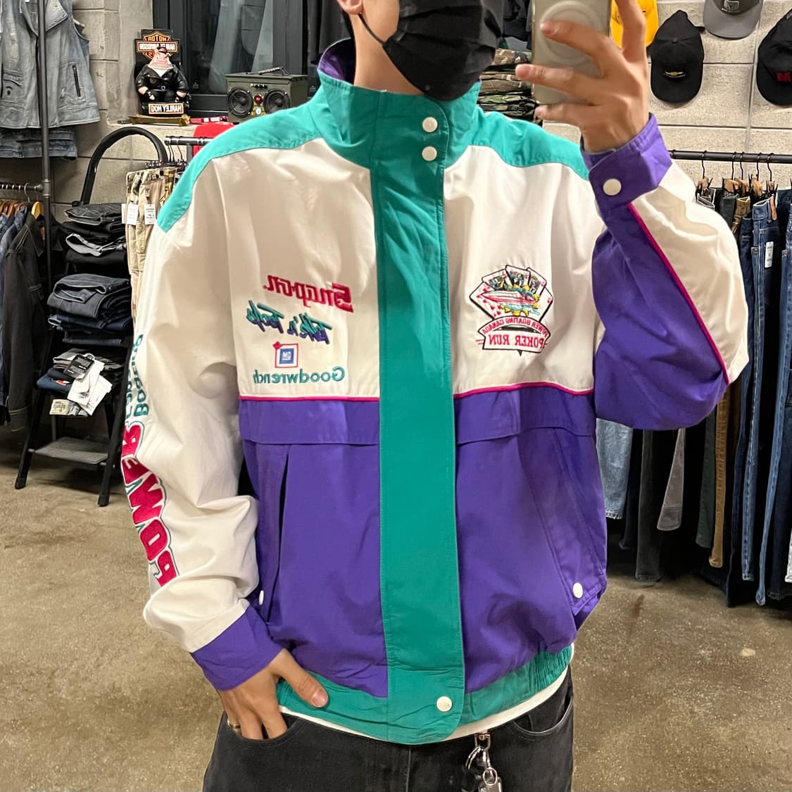 90s Sanp on 레이싱 바람막이 (110) 상품이미지7