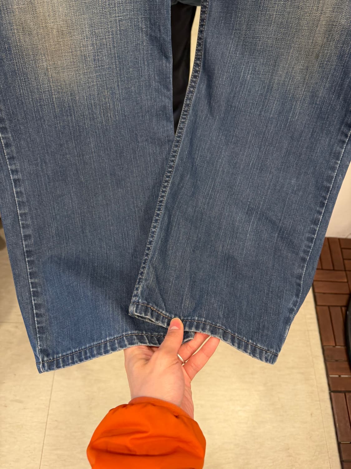 Levis 리바이스 569 블랭크탭 데님 팬츠 (36inch) 상품이미지4