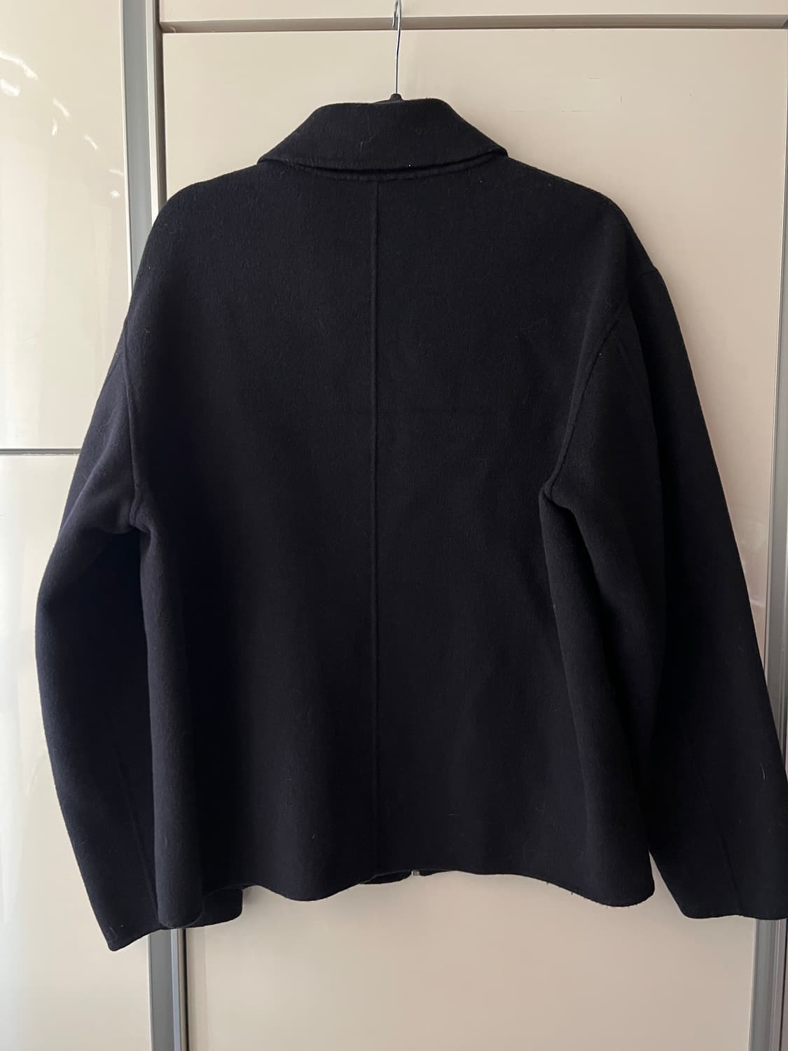 LIFUL 미니멀 가먼츠 울 100 핸드메이드 블루종 상품이미지2