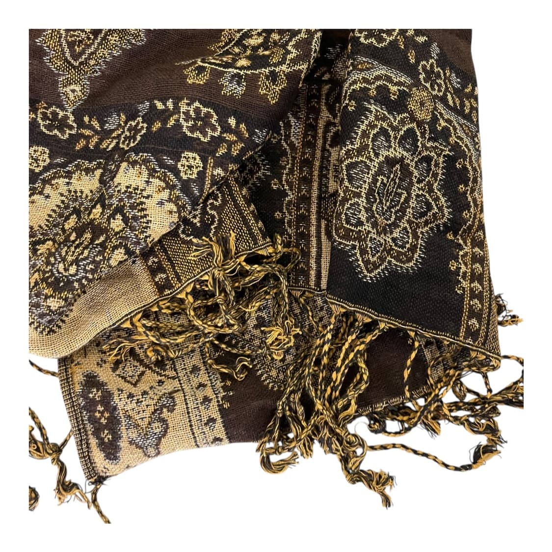 [JPN] 빈티지 에스닉 페이즐리 머플러 상품이미지3