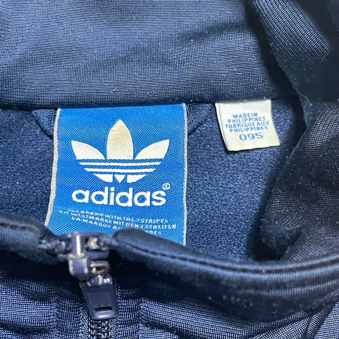 M 아디다스 파이어버드 오렌지라인 네이비 트랙탑 상품이미지4