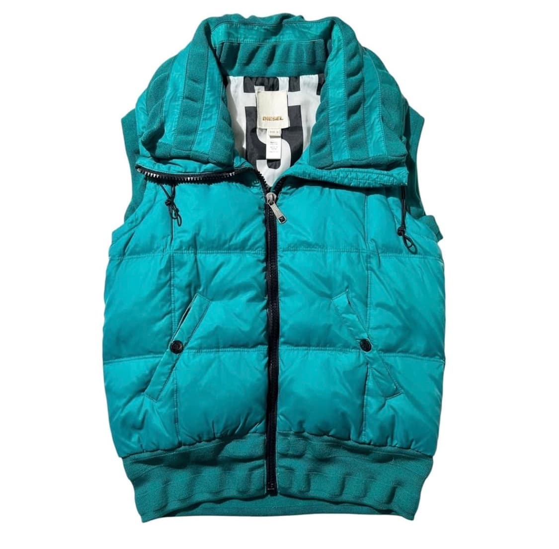 디젤 Y2K 구스다운 패딩 베스트  상품이미지1