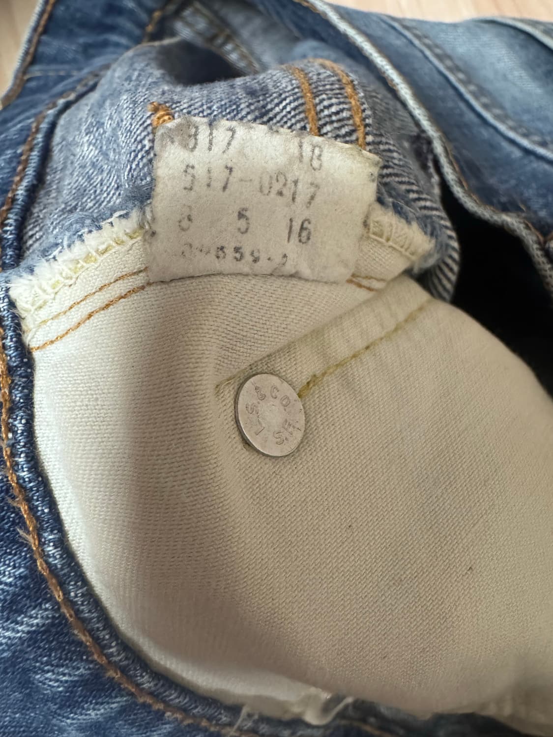 70s 리바이스 517 66전기 30/31 상품이미지8