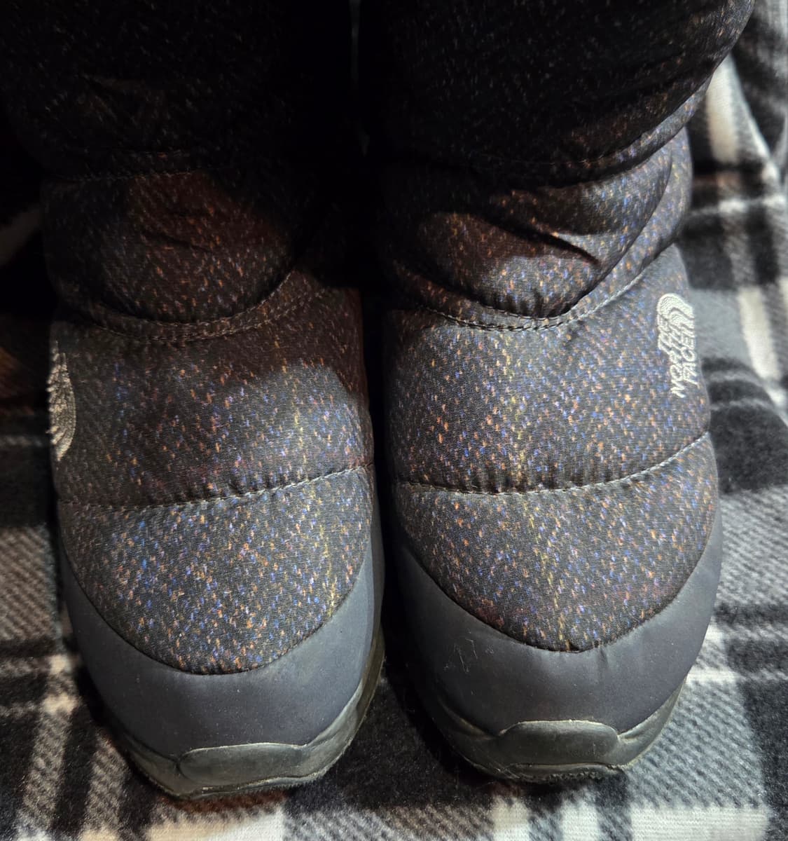 노스페이스 털 부츠 패딩 헤링본 롱부츠 상품이미지5