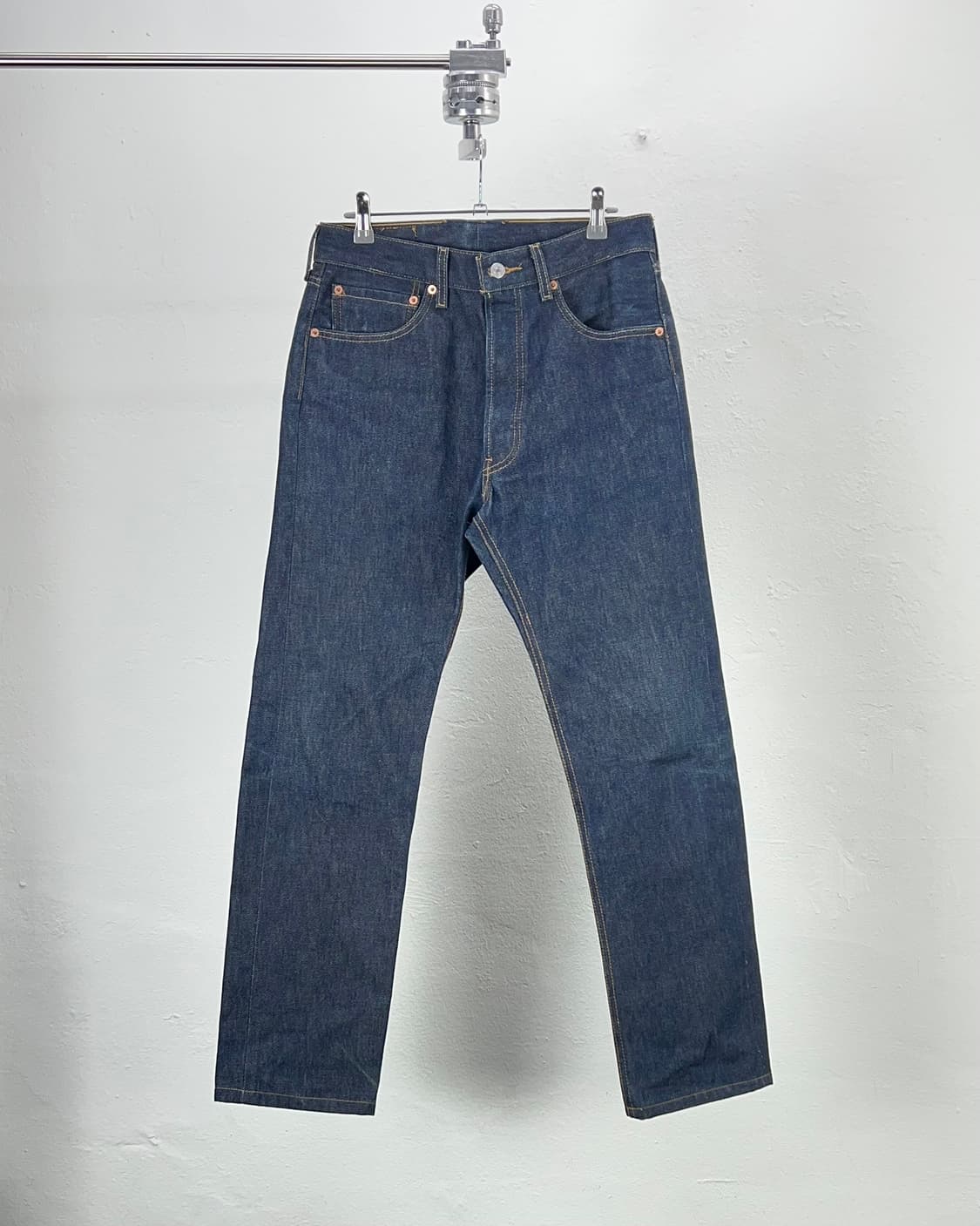 리바이스 501xx 블랭크 탭 오리지널 다크 인디고 데님 팬츠 상품이미지1
