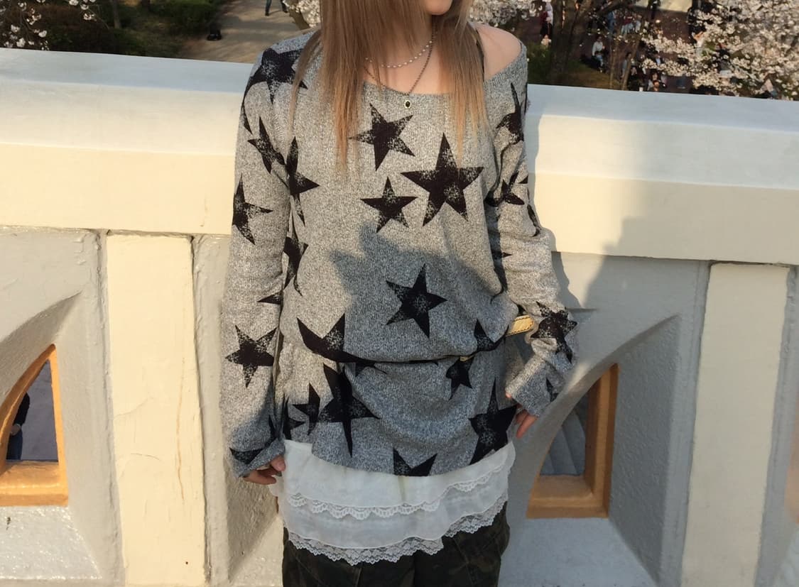 vintage star knit 상품이미지3