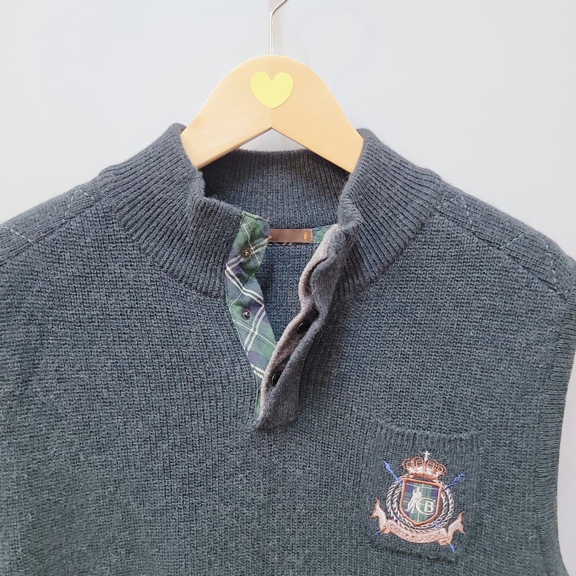 105) 까르뜨블랑슈 니트 조끼  상품이미지4