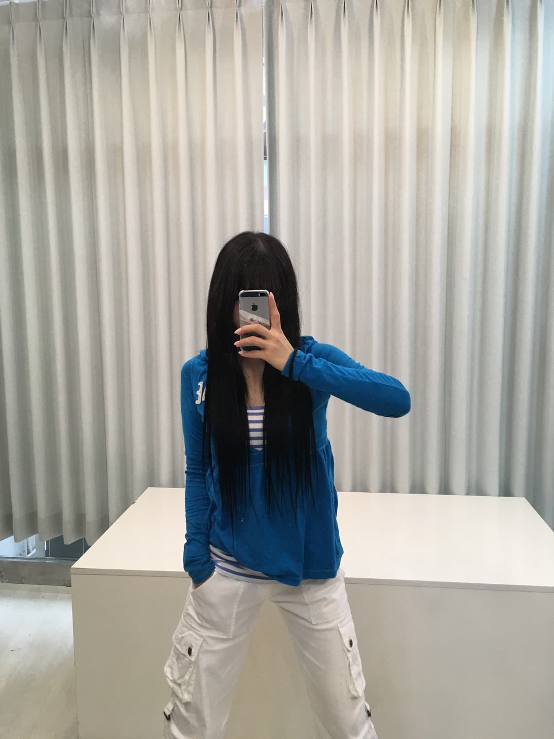 빈티지 도트 후드 코디세트 상품이미지3