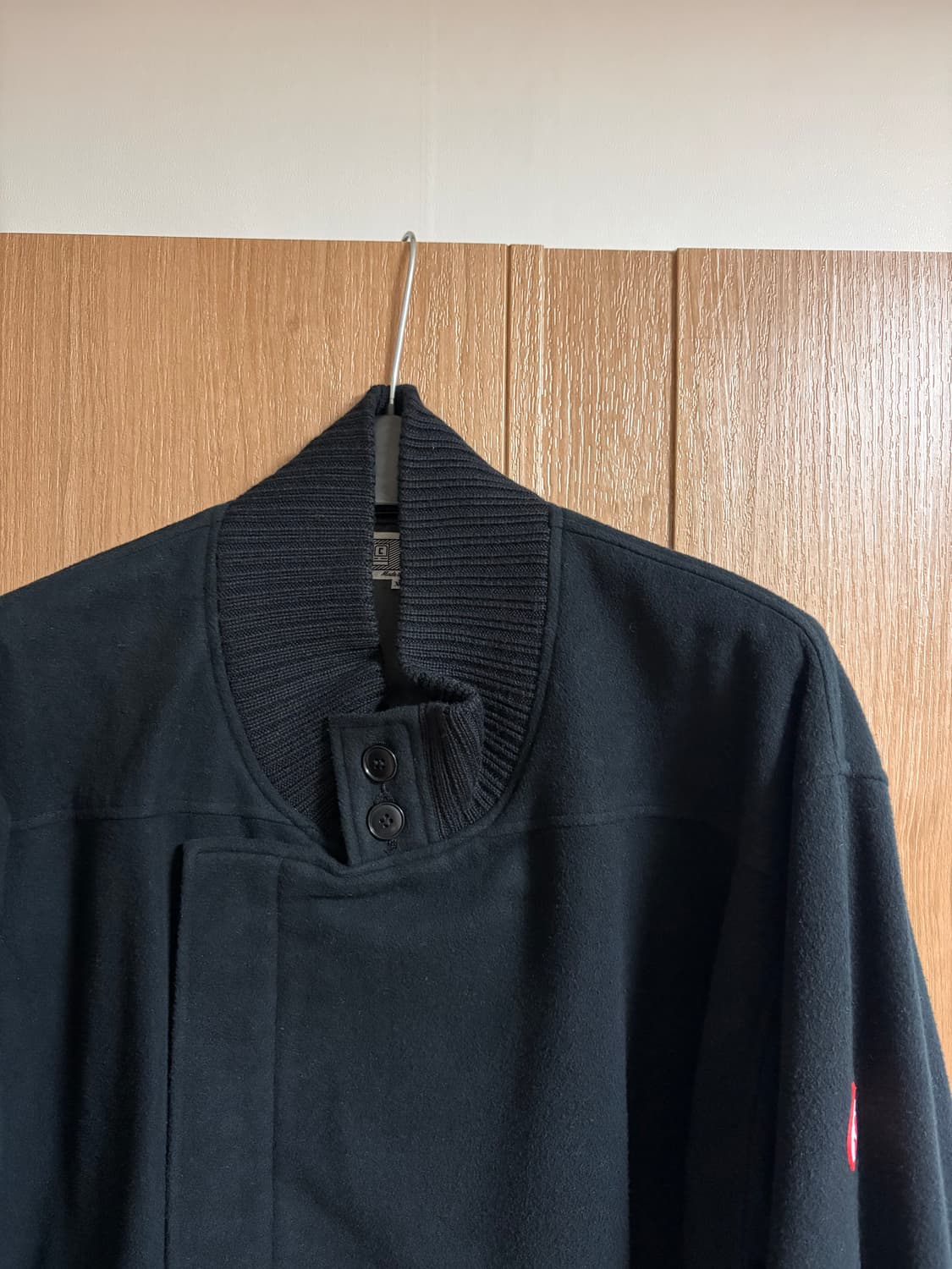 [XL] 카브엠트 코튼 멜톤 자켓 블랙 상품이미지5