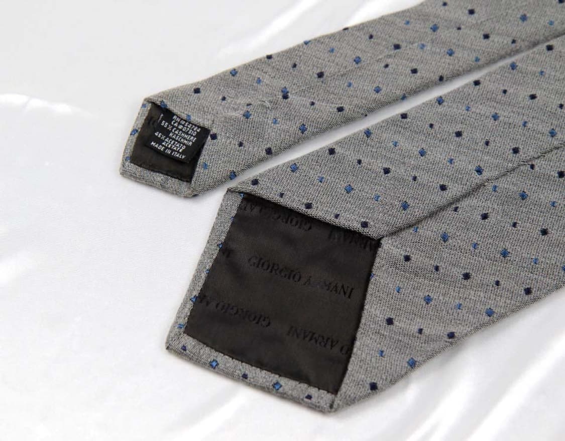 알마니 9.6cm A등급 클래식 남자 명품 넥타이 상품이미지4