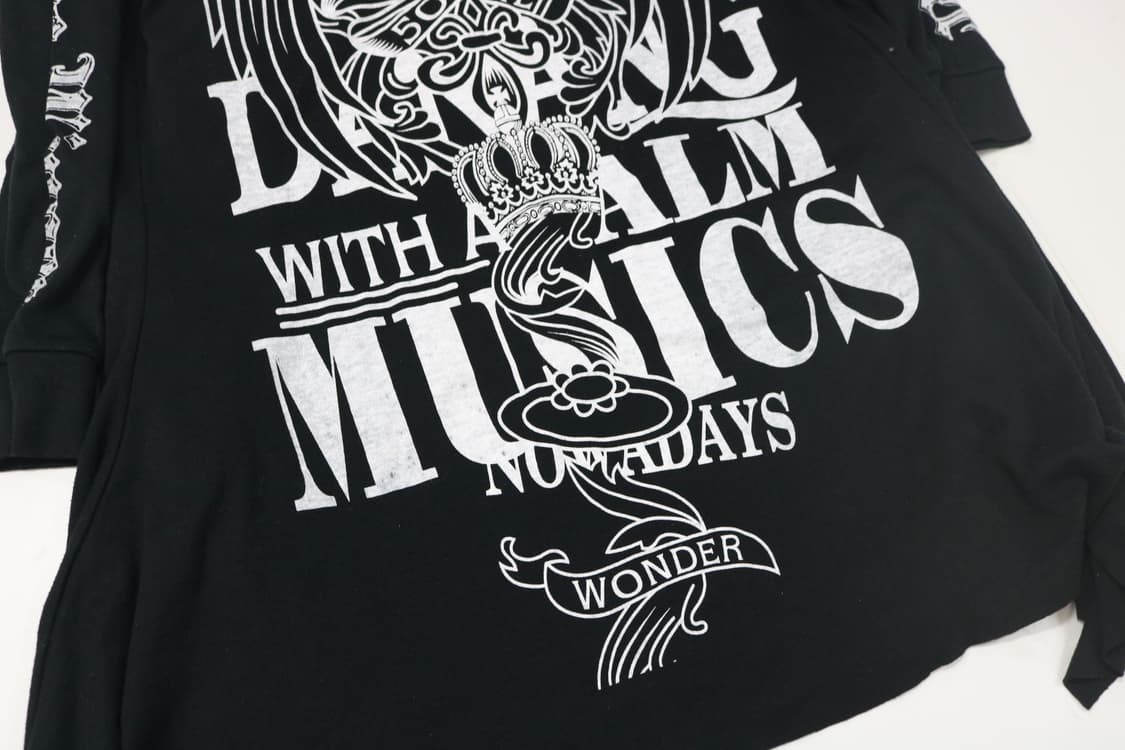 MKR 고딕 크로스 그래픽 블랙 롱 가디건 상품이미지4