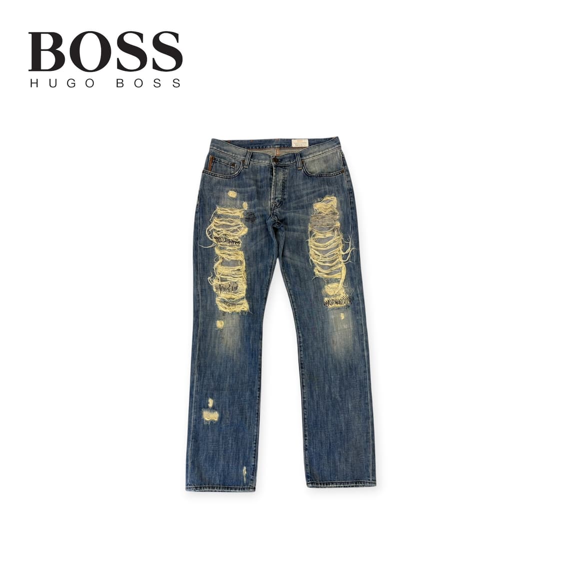 BOSS 디스트레스드 데님 상품이미지1