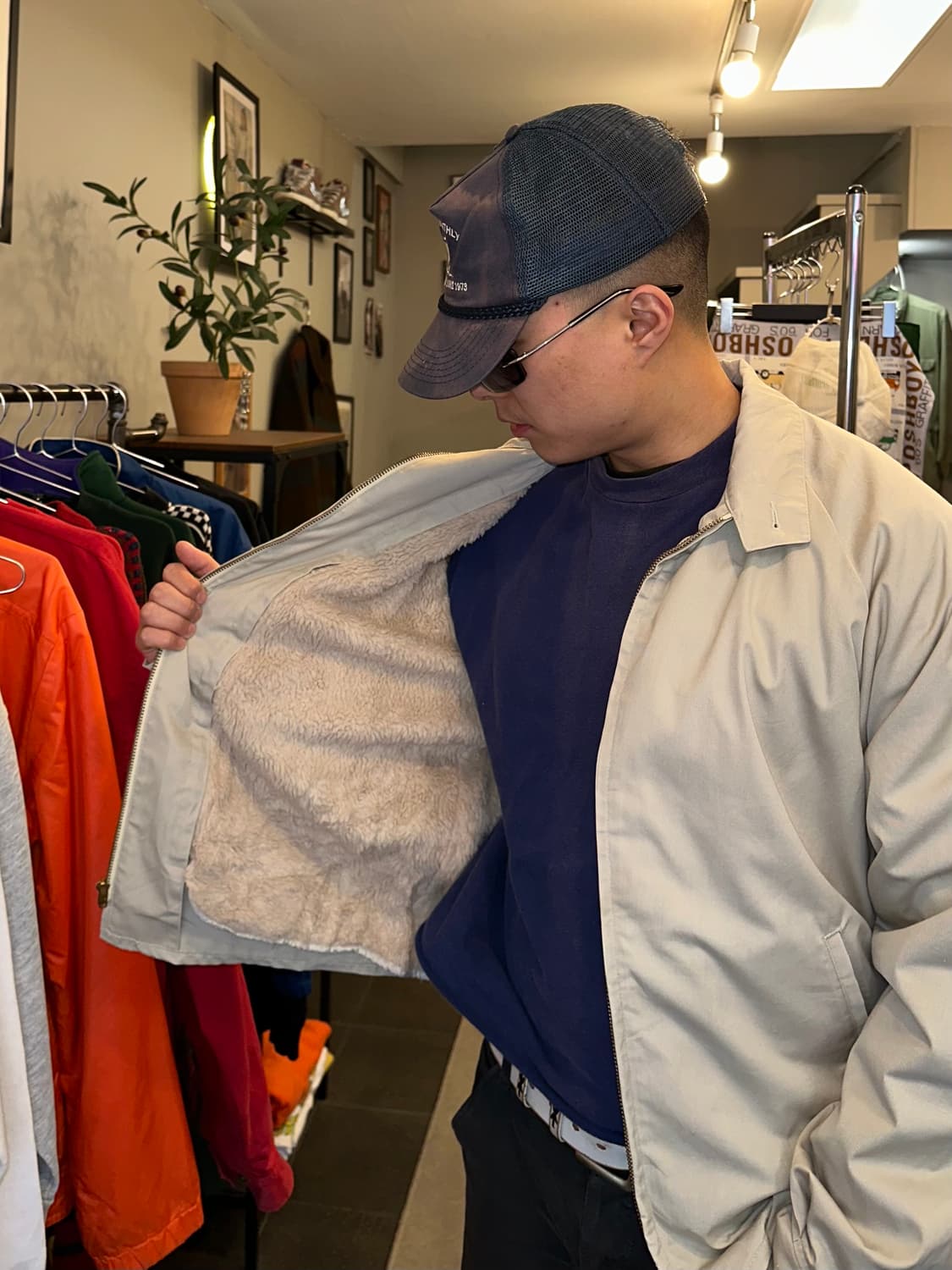 70‘s Mcgregor scotest lining fur jacket  상품이미지2