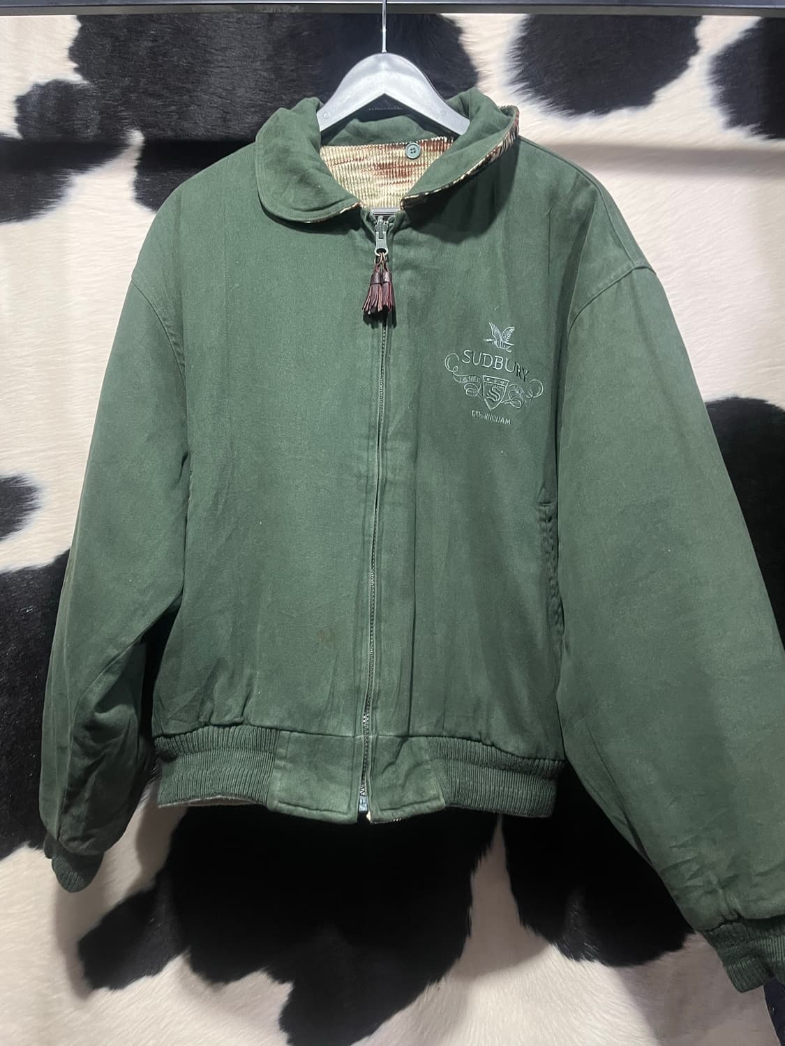 리버서블 봄버자켓 상품이미지7