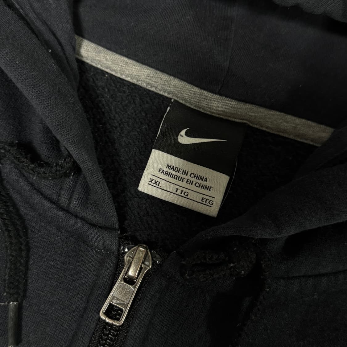 나이키 올드스쿨 빅로고 스우시 후드집업 XXL 상품이미지4