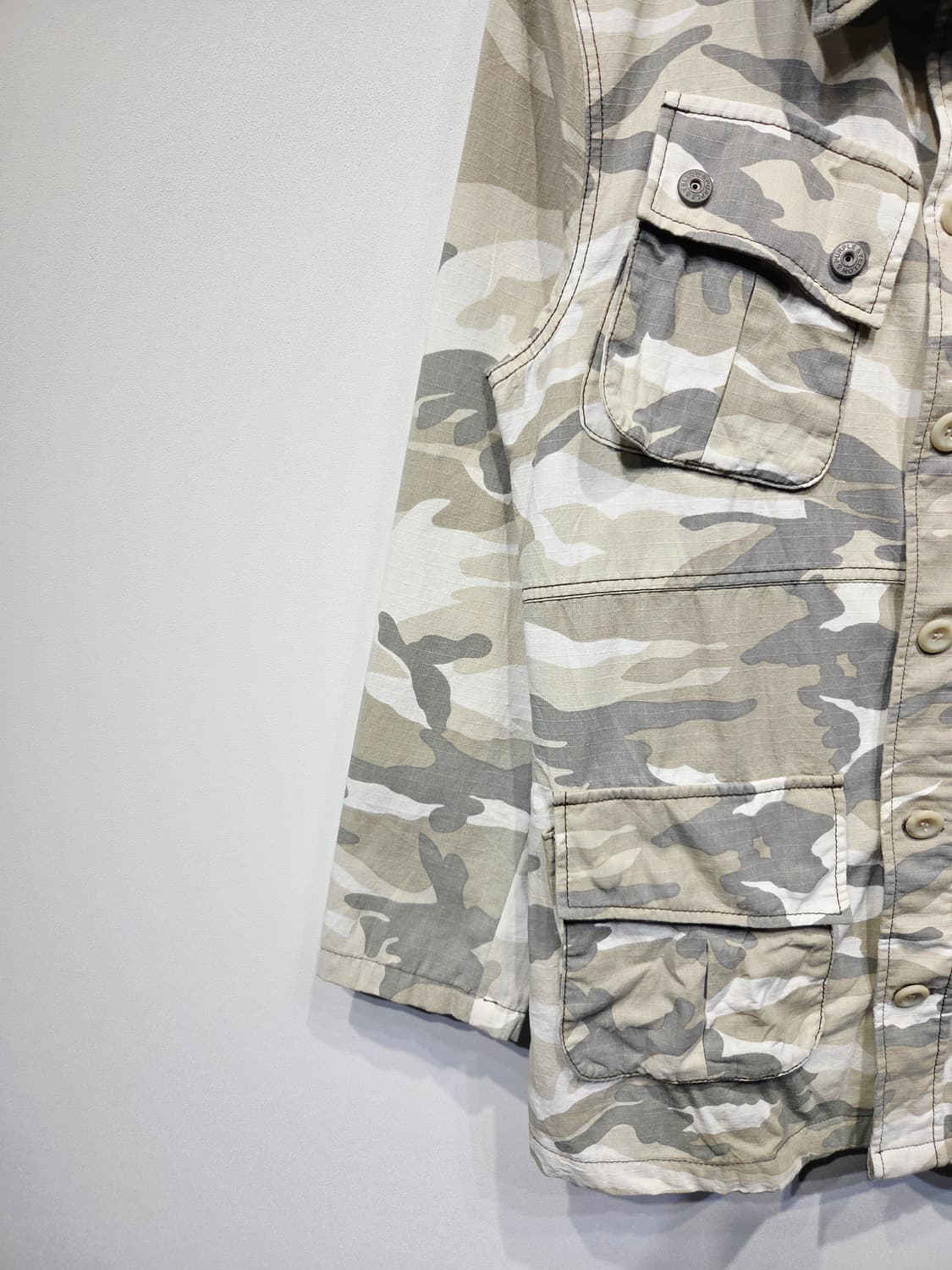 Purple & Yellow 카모플라쥬 B.D.U 필드 자켓 상품이미지4