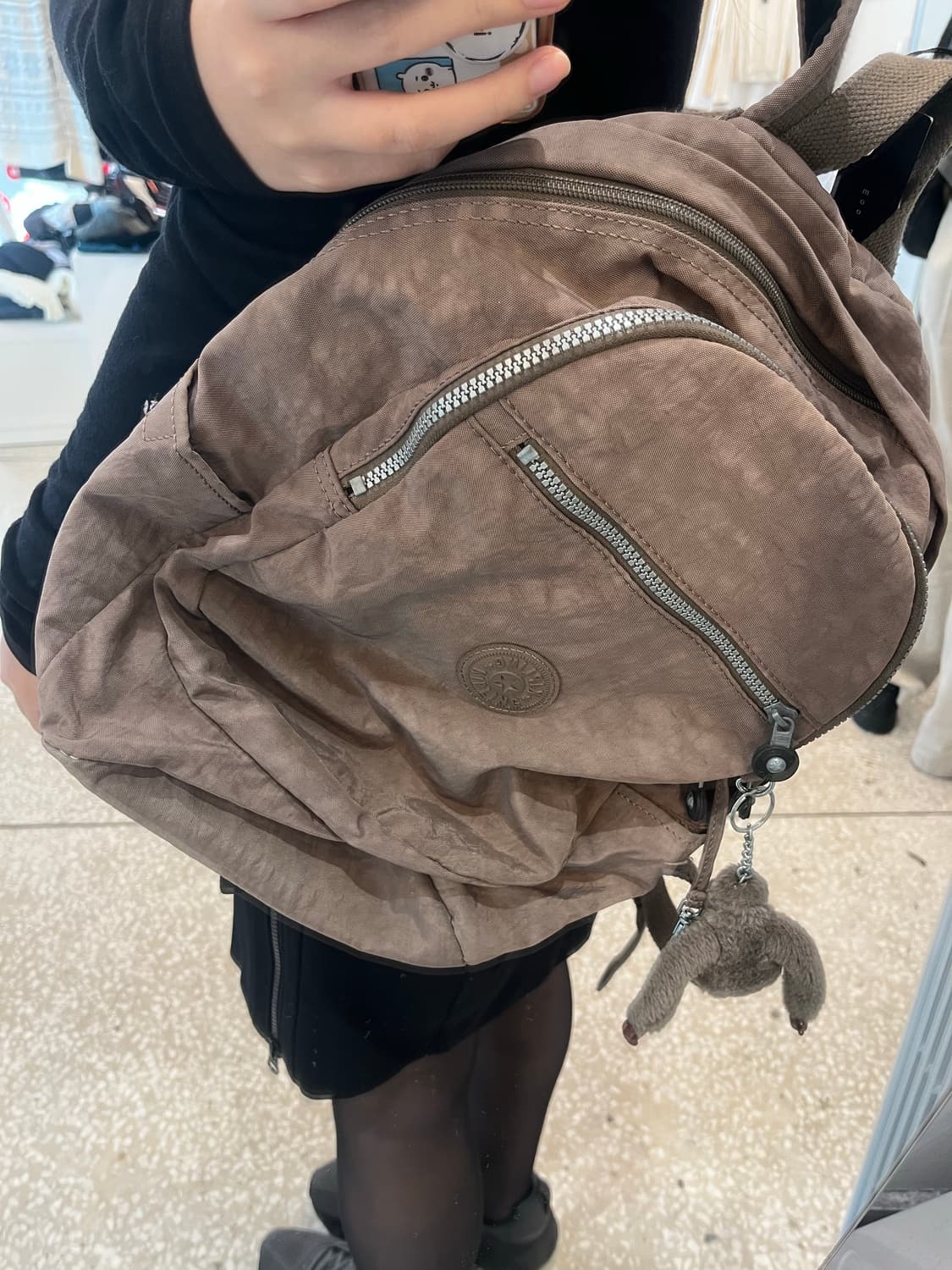 Kipling Cocoa Dust Backpack 상품이미지1