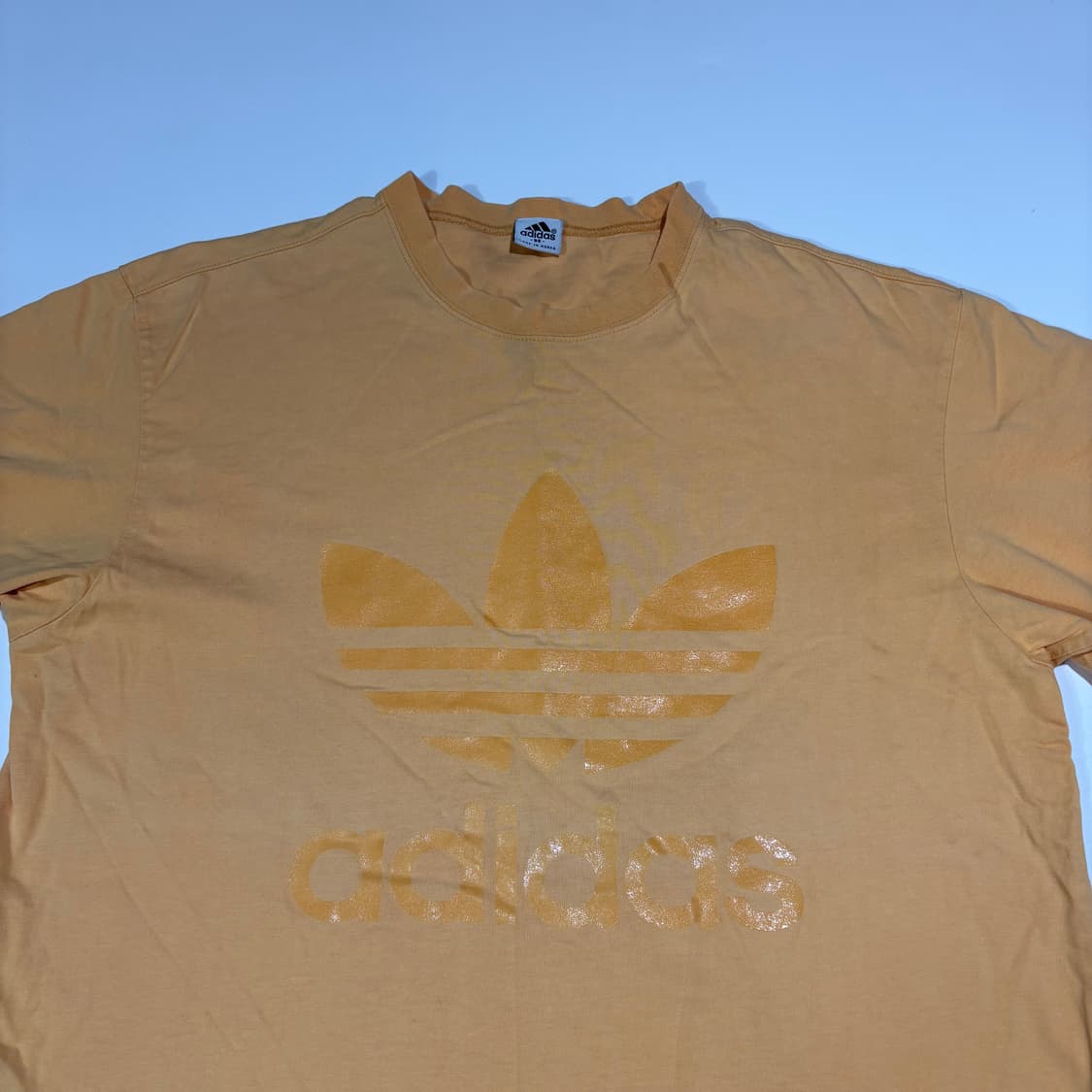 아디다스 옐로우 트레포일 반팔티 상품이미지2