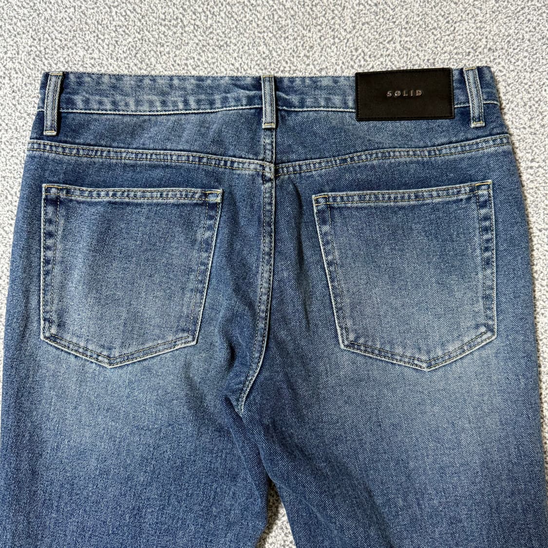 솔리드옴므 크롭 데님 남성용 33-34 상품이미지4