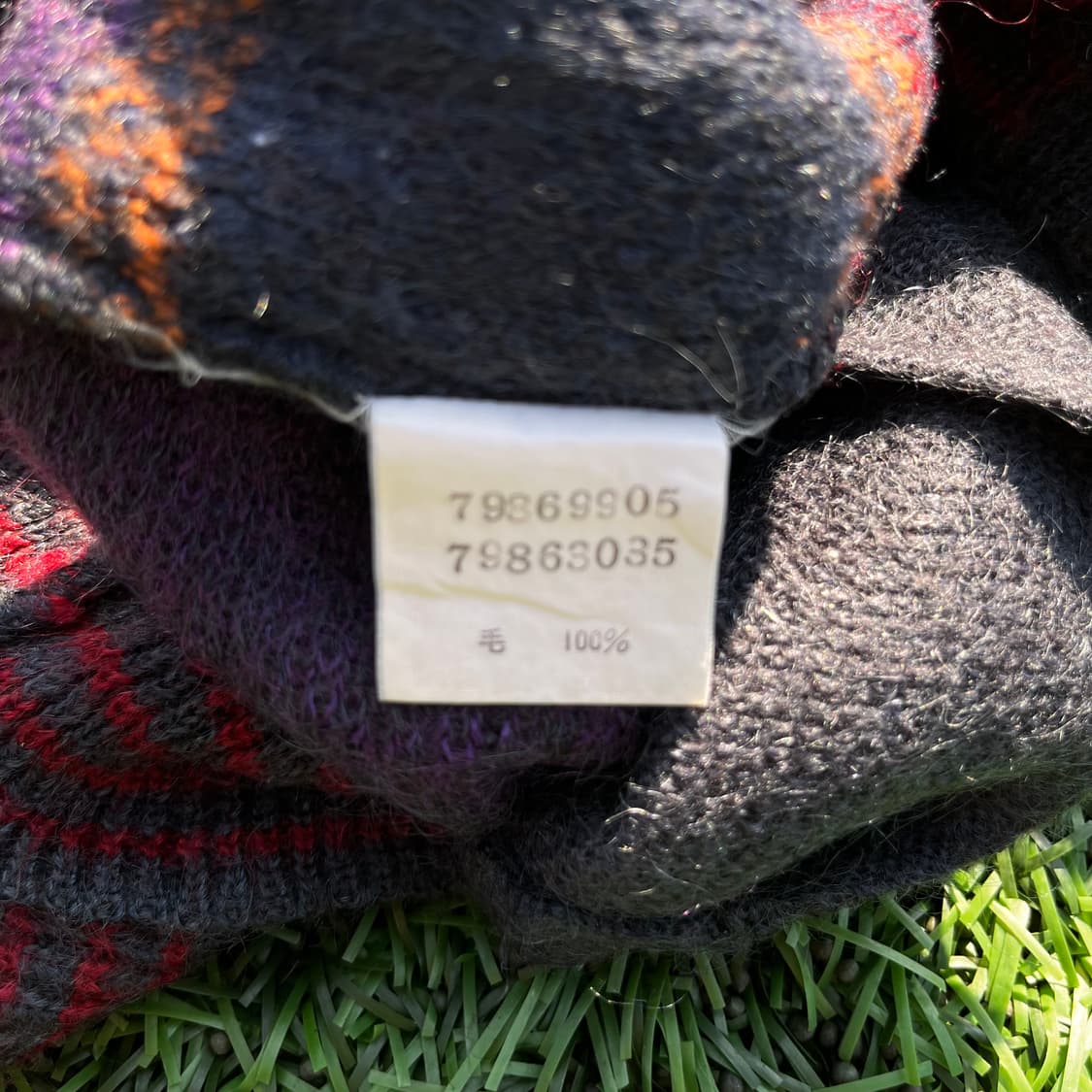 일본 빈티지 페어아일 울100% 카디건 (실측확인) 상품이미지3