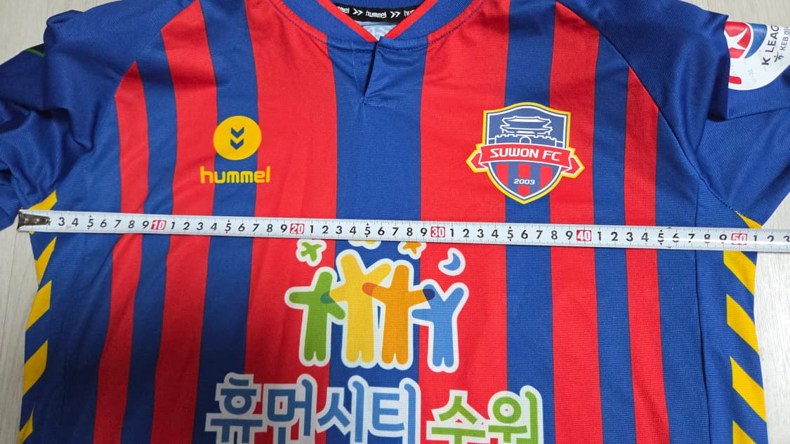 (착샷) 수원FC 긴팔 유니폼 져지 험멜 상품이미지6