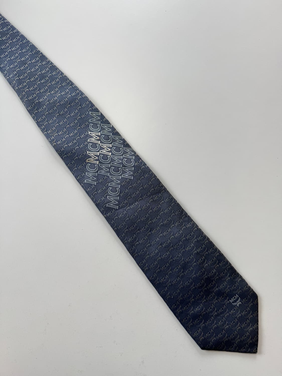 MCM 실크 넥타이 9cm 상품이미지2