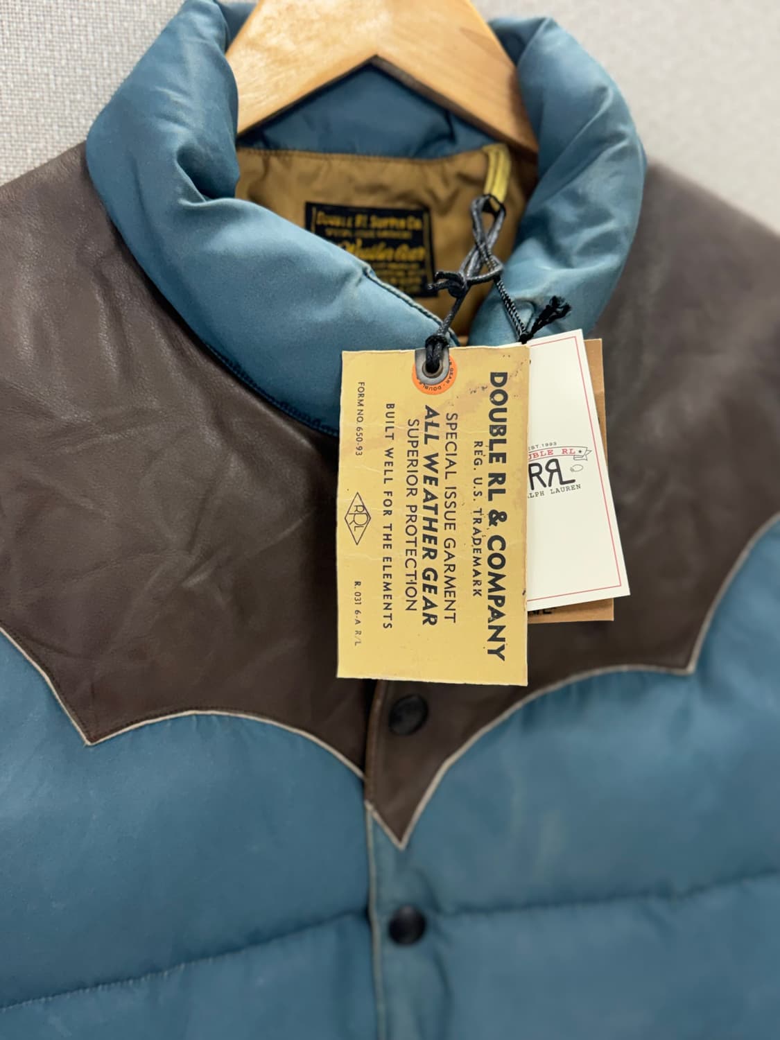 더블알엘 패딩 조끼 / L 상품이미지10