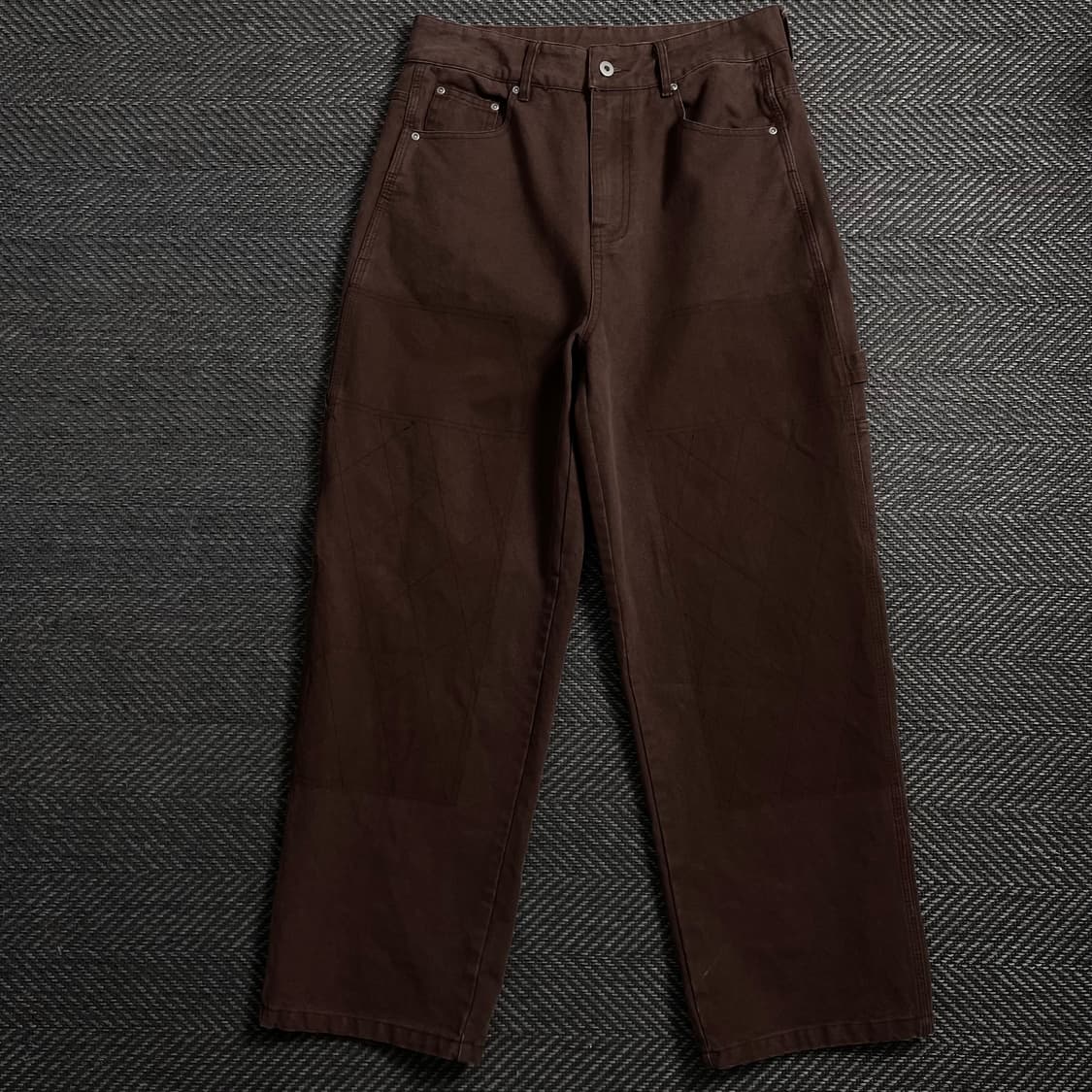 파르티멘토 브라운 와이드 카펜터 팬츠o 4096 상품이미지1