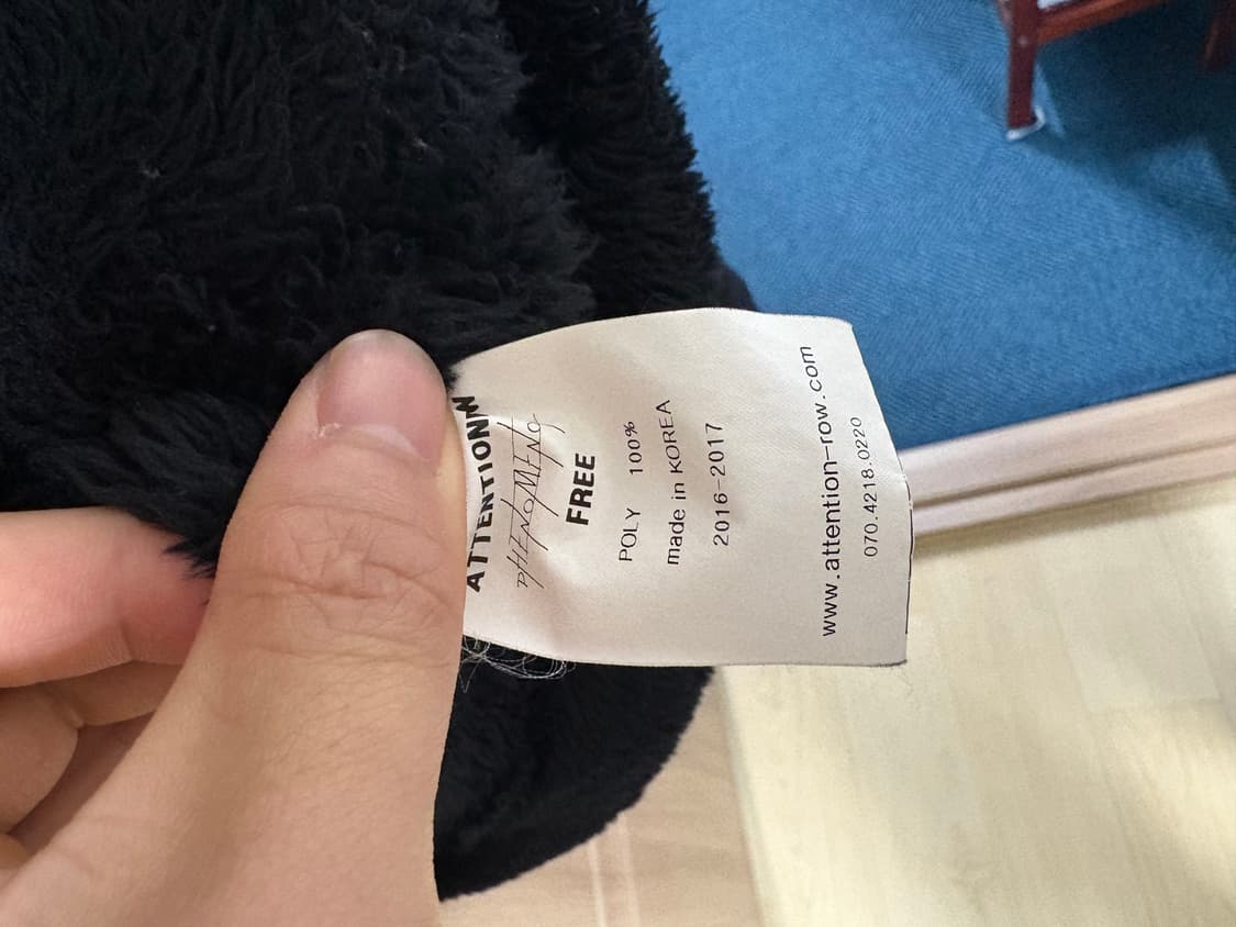 어텐션로우 퍼 아노락 상품이미지3