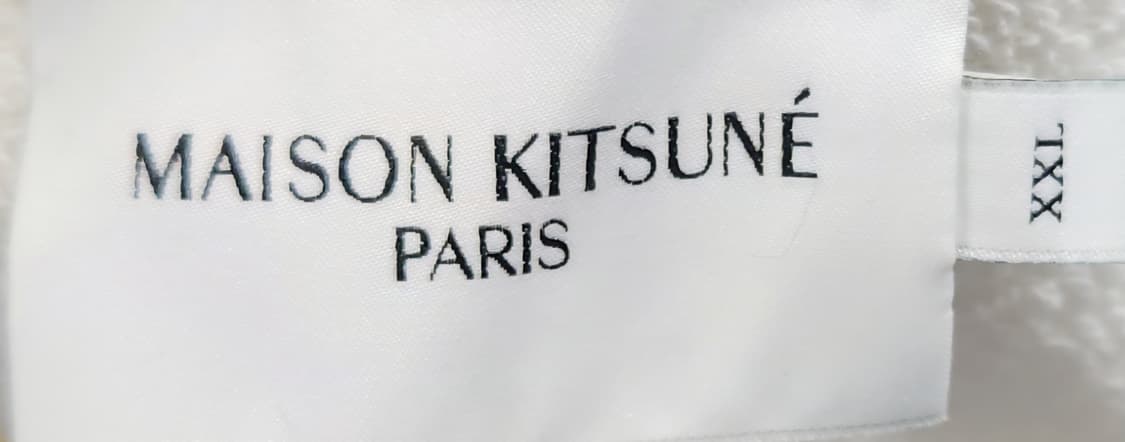 메종키츠네 폭스 자수 후드집업 105추천해요 상품이미지3