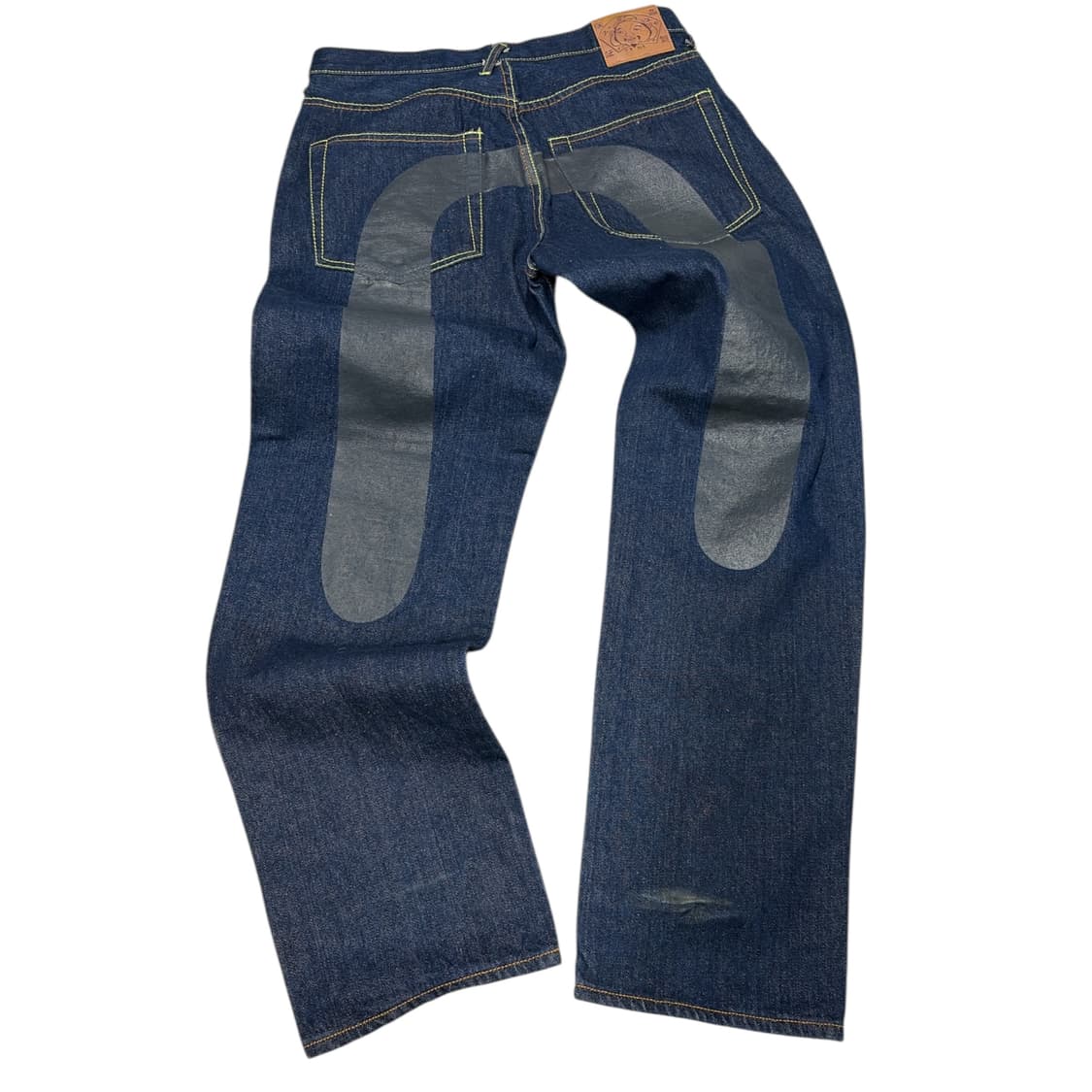 에비수 빅 다이콕 셀비지 데님 팬츠 상품이미지1